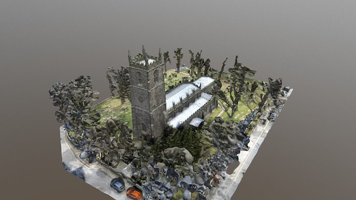 St John's Church - Penistone 3D Model