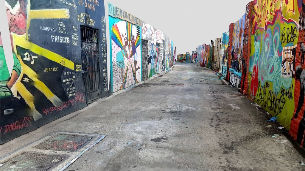 Day 35: Scanning Clarion Alley Street Art