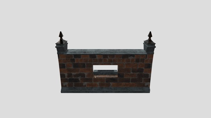 Modular Wall Pieces 3D Model