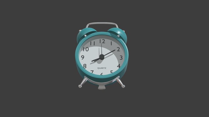 Alarm Clock 3D Model