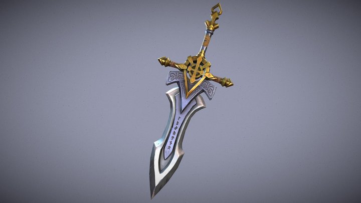 Excallibur - King Arthur 3D Model