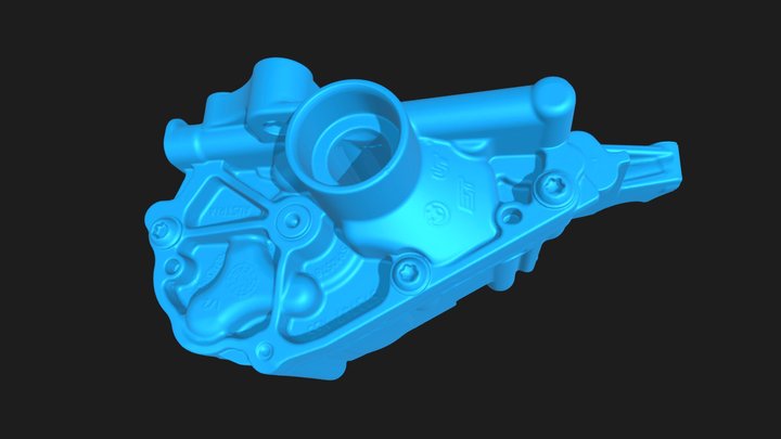 Engine Oil Pump 3D Model