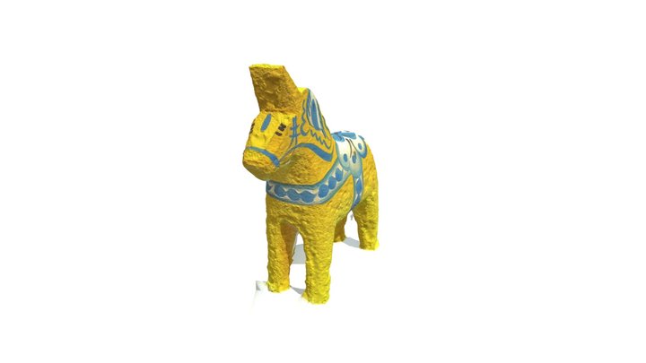 Dala horse 3D Model