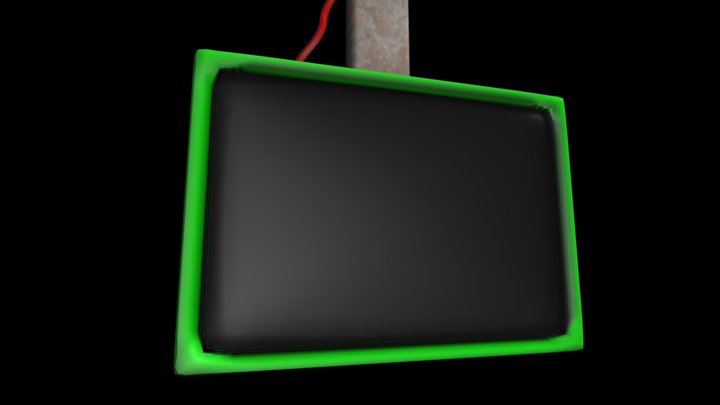 Baldi's TV Model 3D Model