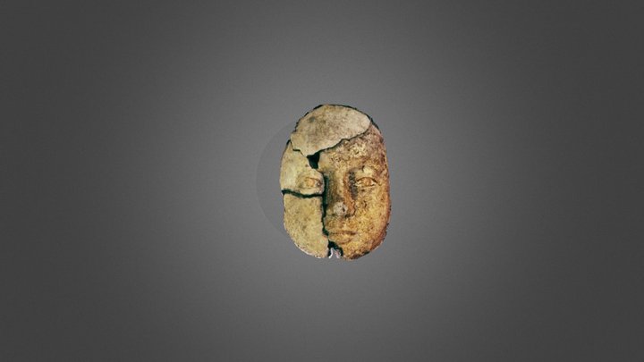 Restos de Rostro Virgen Del Rosario - Mamiña 3D Model