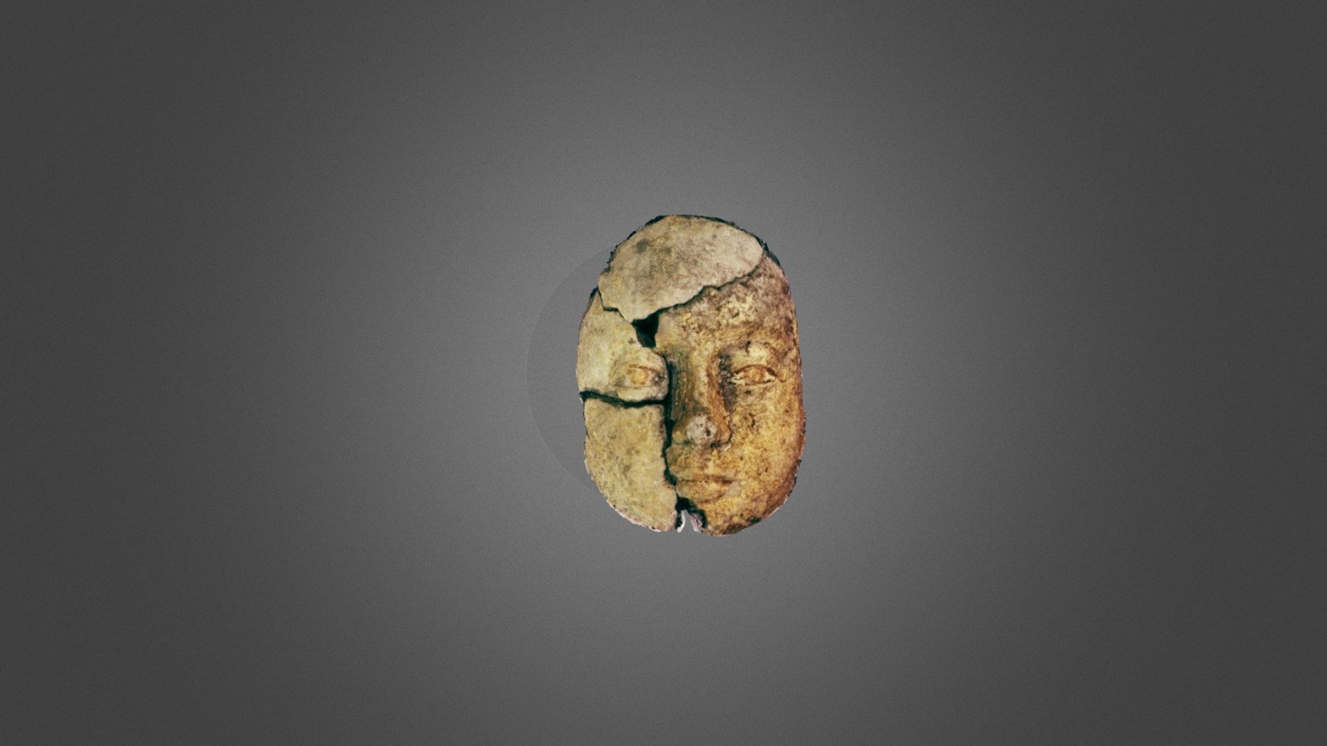Restos de Rostro Virgen Del Rosario - Mamiña