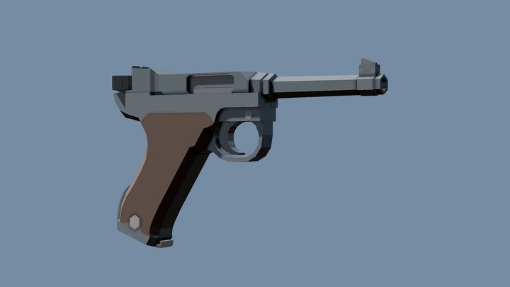 Low-Poly Husqvarna M/40