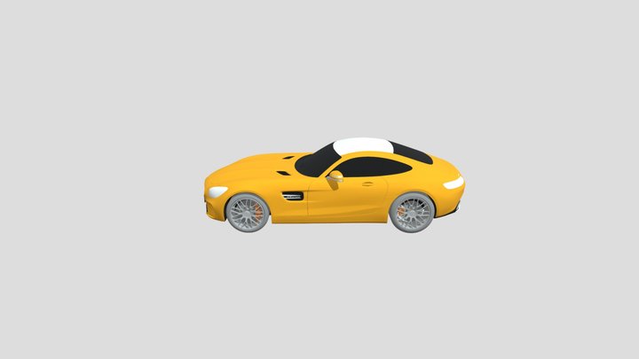 Mercedes AMG gt 3D Model