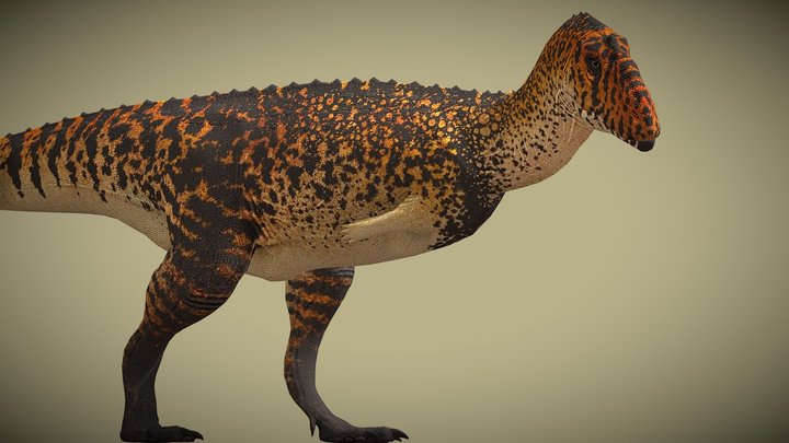 Majungasaurus crenatissimus – Kostenloses 3D-Modell STL