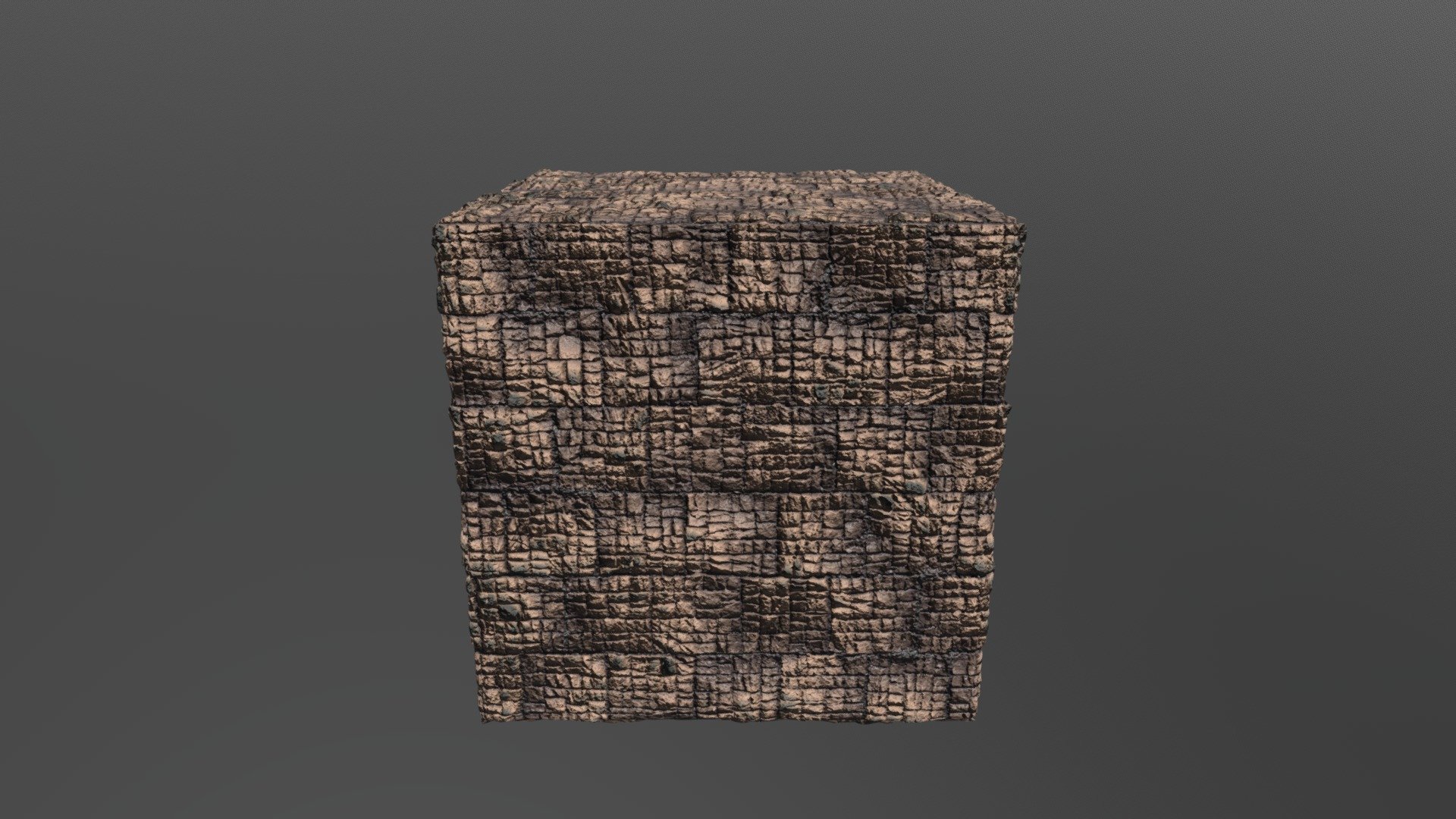 Brown brick tiles