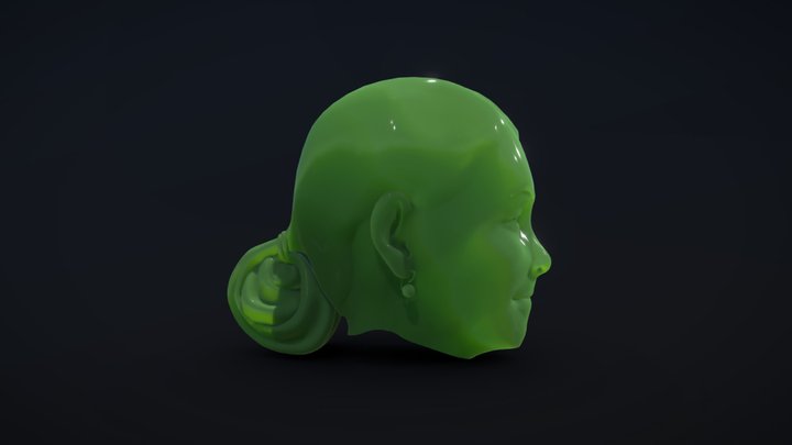 Jade Head 3D Model