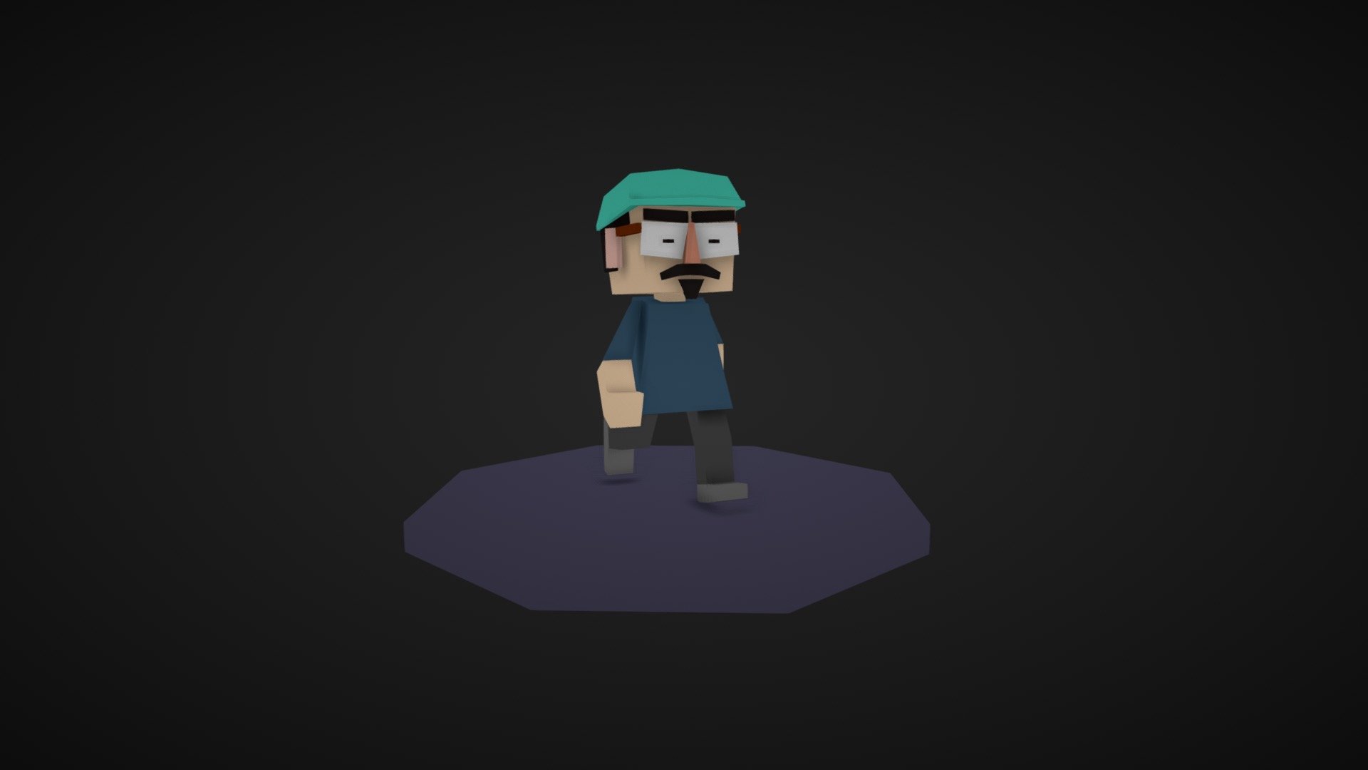 Cubic Male Character