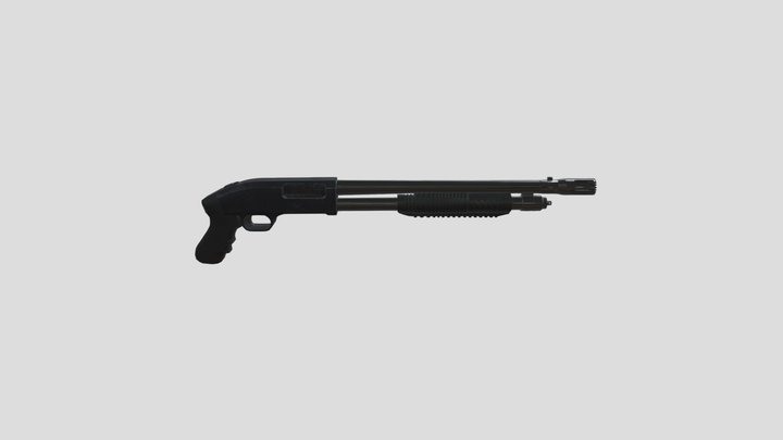 Mossberg 500 'Tactical Cruiser' Shotgun 3D Model