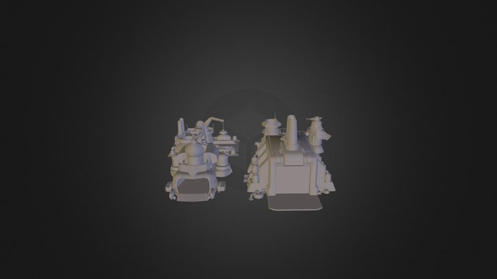 Combat Factory 3D Model