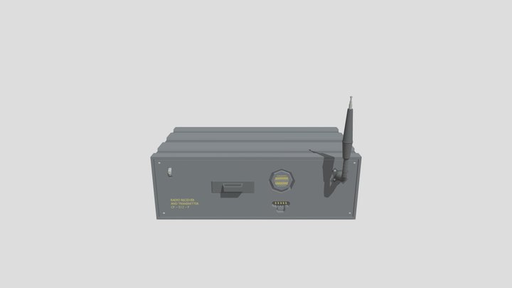 Radio [XYZ SCHOOL] 3D Model