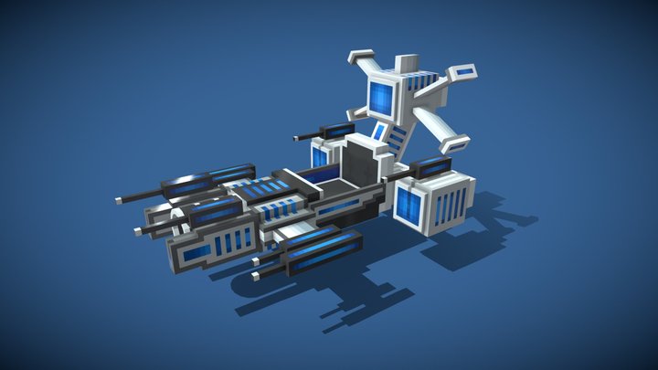 Ship 3D Model
