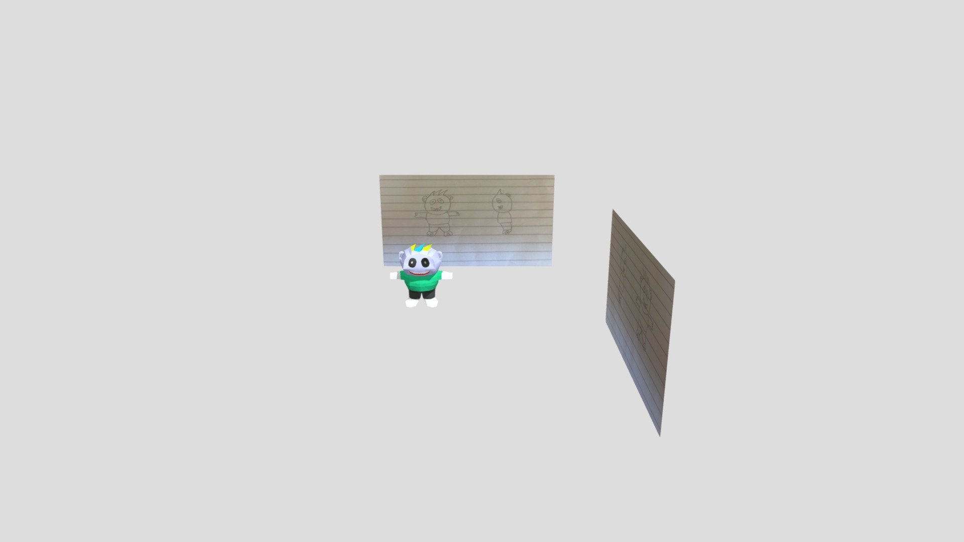 角色2 — Sketchfab embed 3D viewer