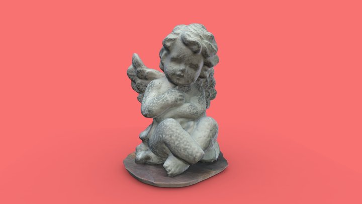 Statue photoscan - Trying out photogrammerty 3D Model