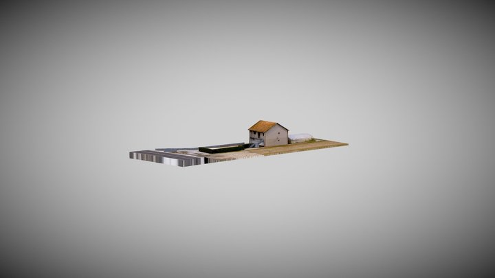 Old village house 3D Model