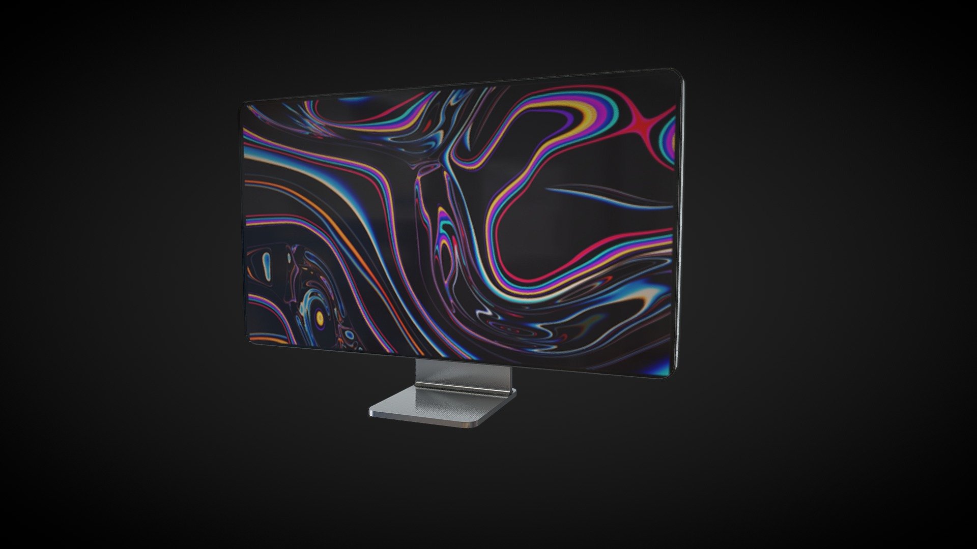 Pro Display XDR Apple Buy Royalty Free 3D model by umarahmed077