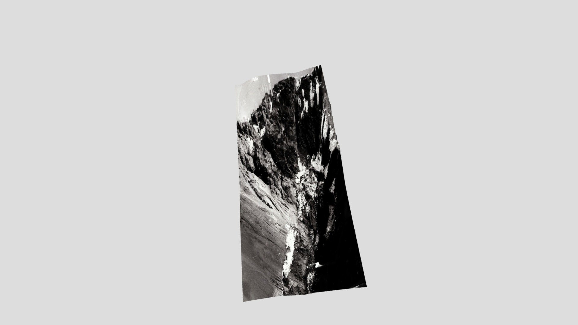 Aparejo Glacier, Chile, 1980 - 3D model by felipe.ugalde [5c1012c ...