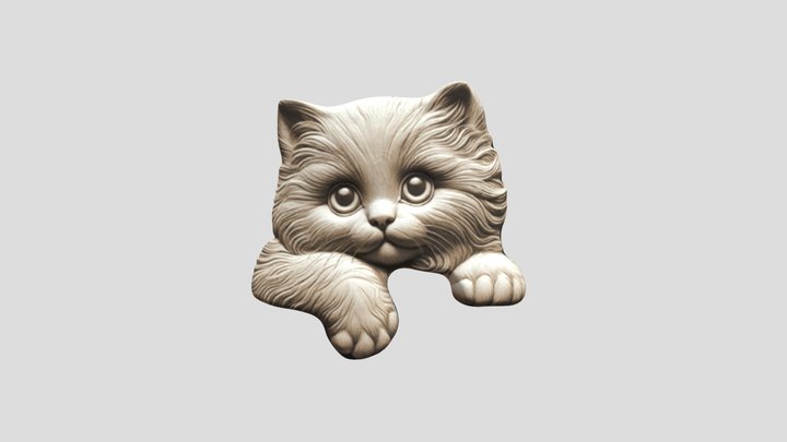 Cat 001 C4d – Gratis 3D-model STL