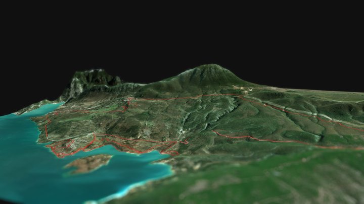 Gxp Sainte Croix, Verdon 3D Model