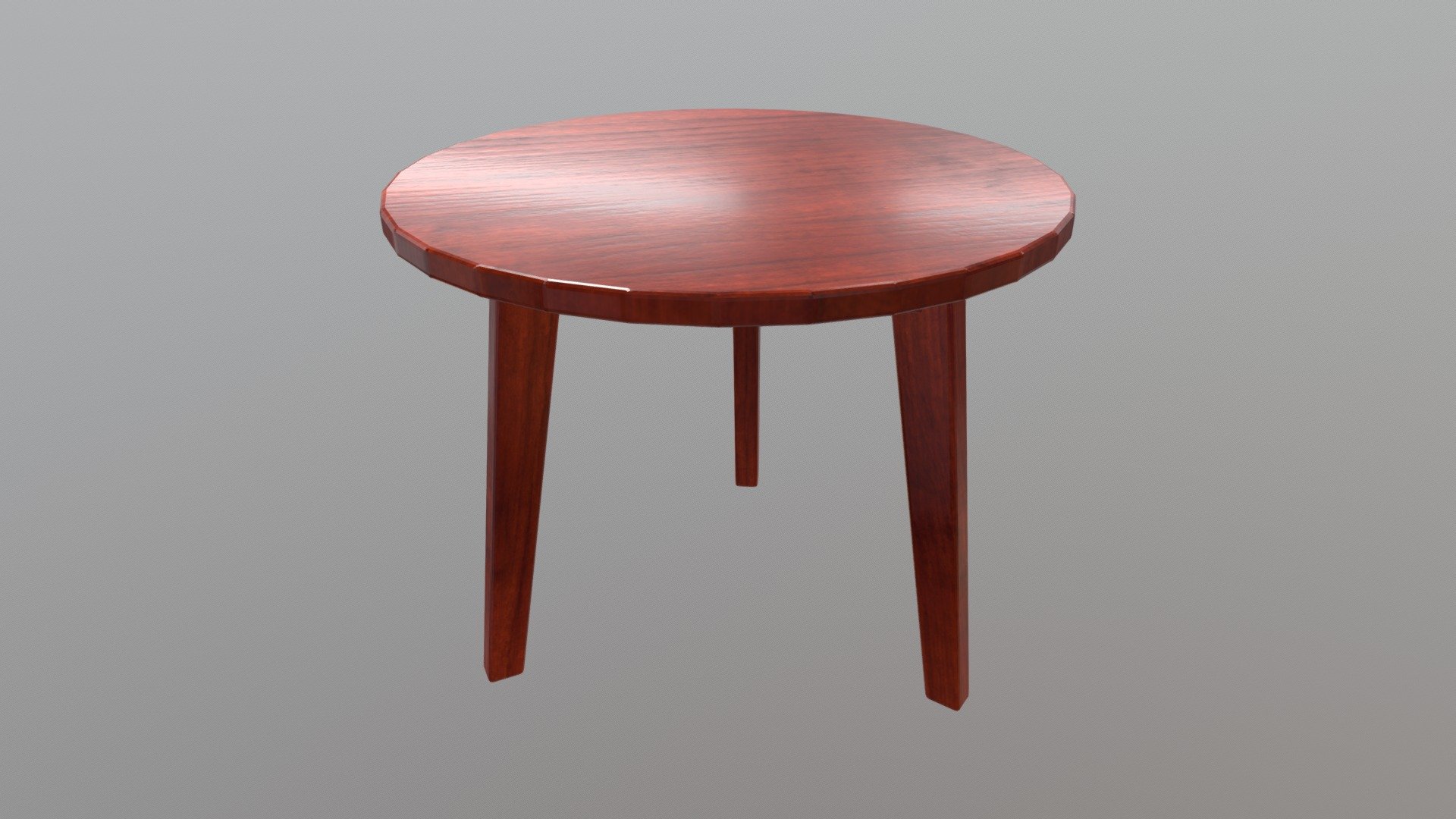 Round Table 50cm x 40cm — Sketchfab embed 3D viewer