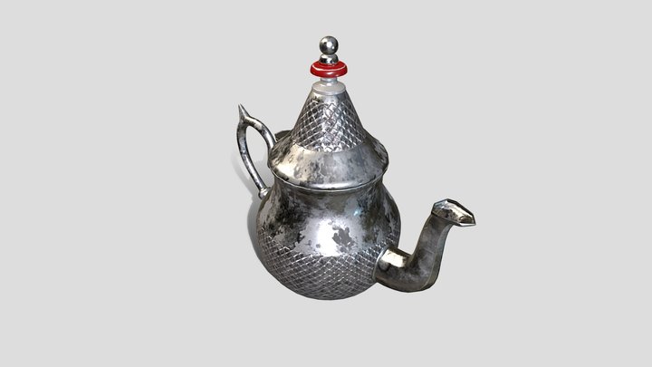 Teapot Model 3D Model