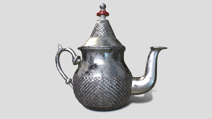 Teapot Model 3D Model