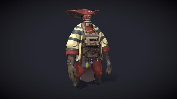 Ryze-Poison Maker 3D Model