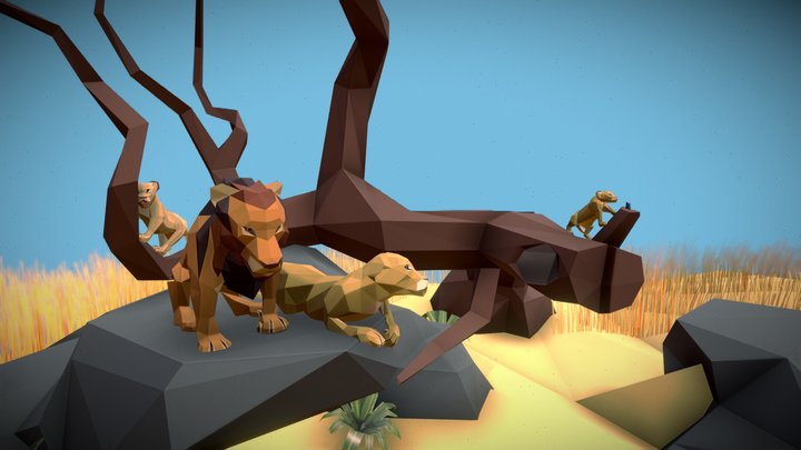 Safari Lion Pride