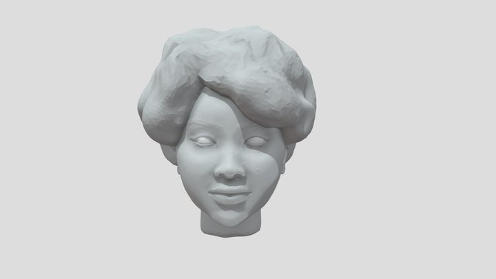Child - Head 3D Model