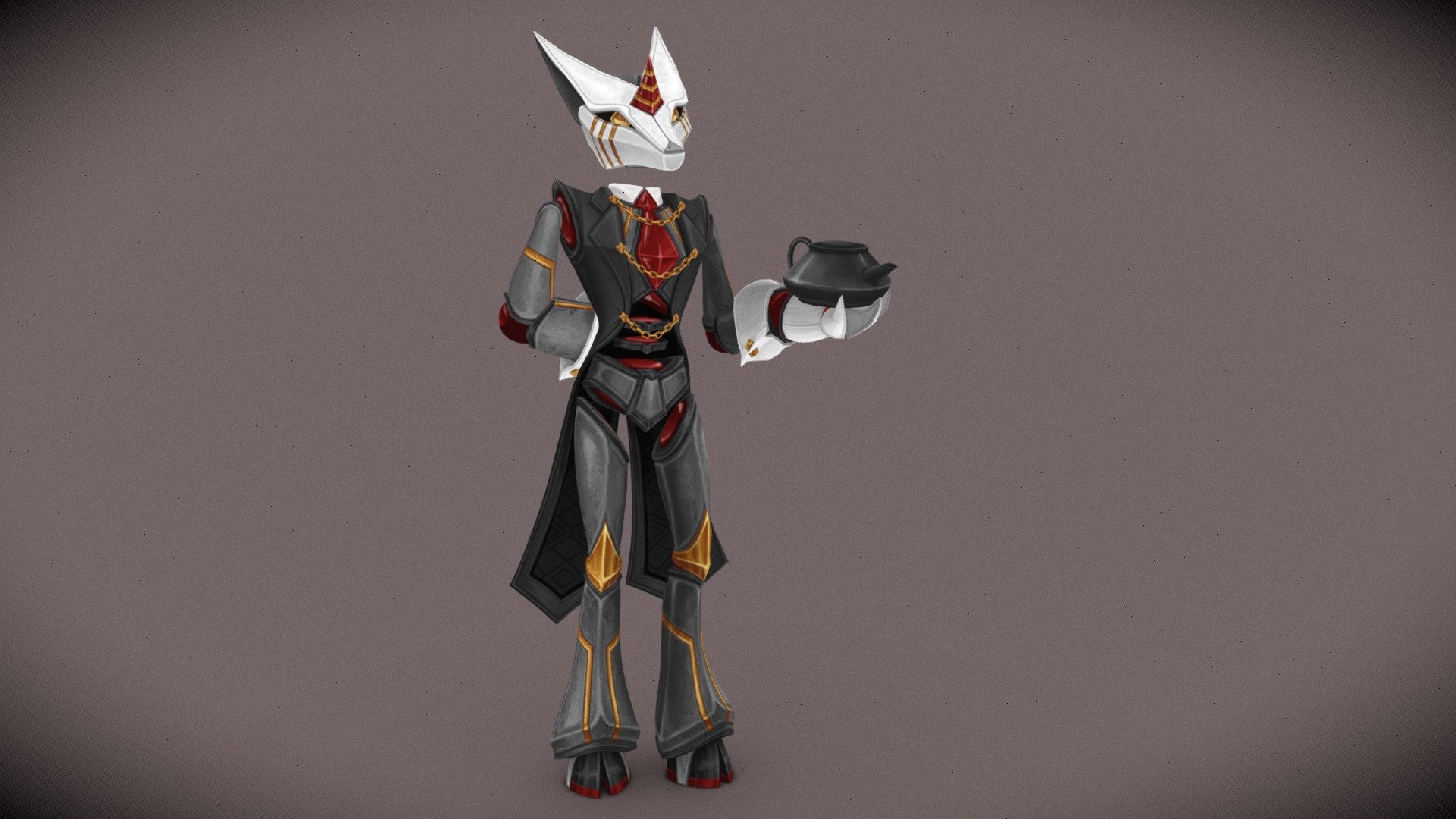 Golem Butler - 3D model by inkrose [5c13969] - Sketchfab