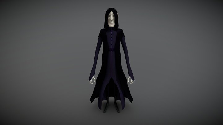 Professor Severus Snape 3D Model