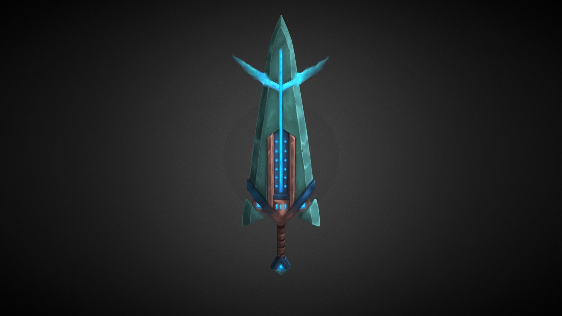 Emerald Energy Great Sword