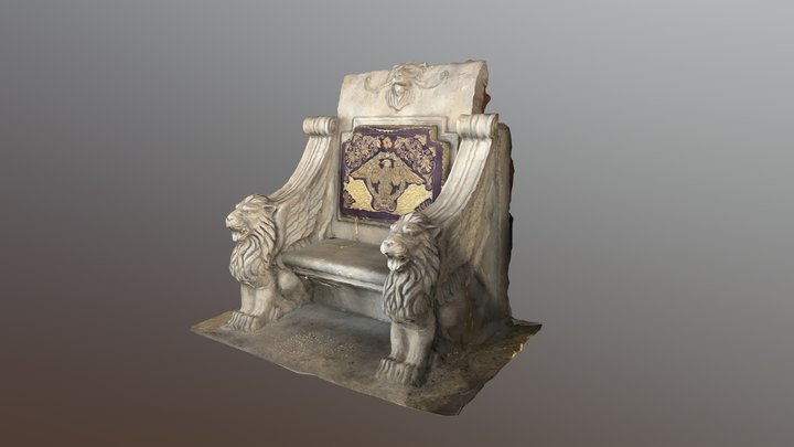 Gladiator 2000 throne (photogrammetry) – Modèle 3D gratuit STL