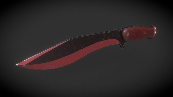 Knife 3 3D Model