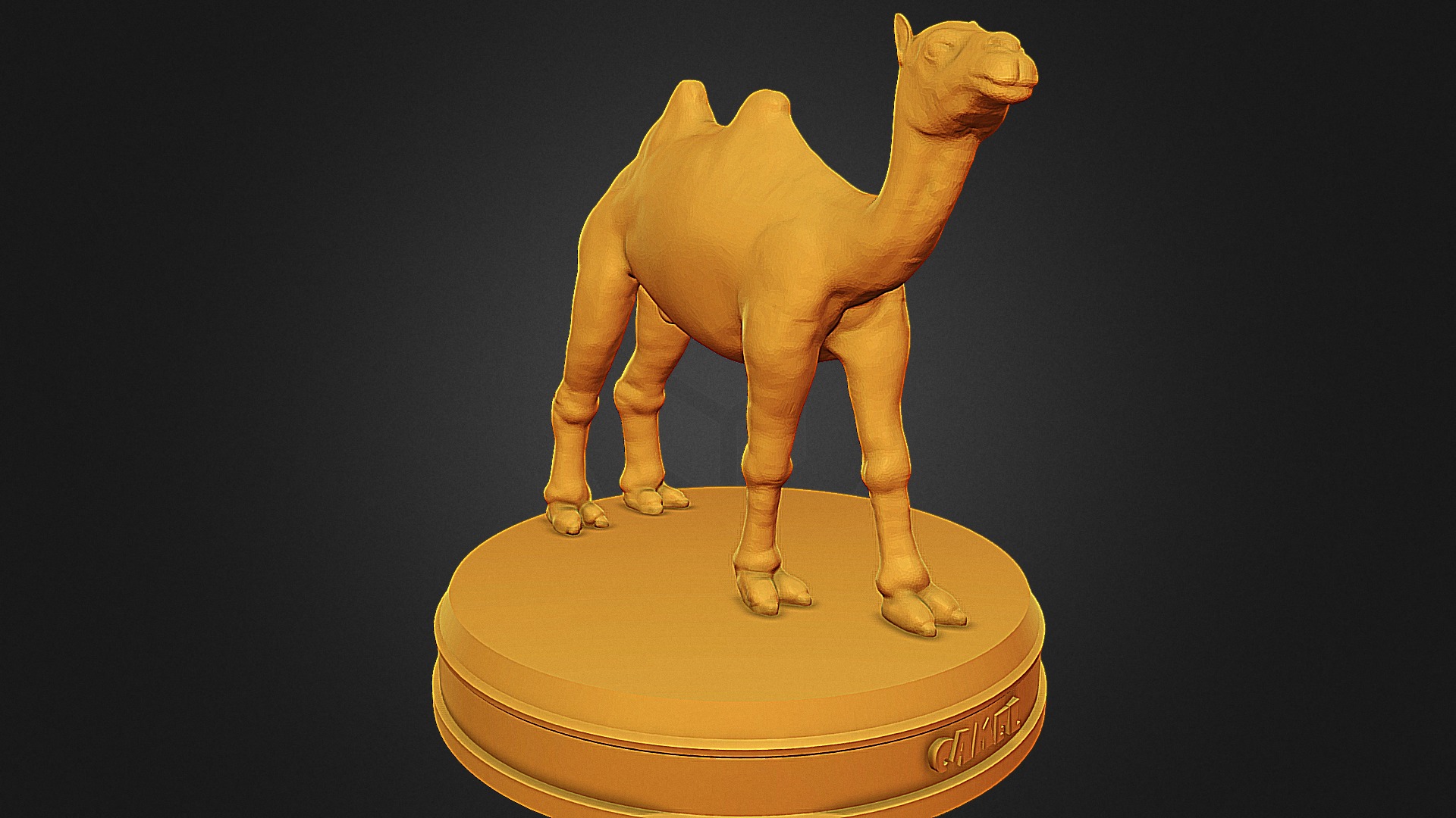 3D model Realistic Camel