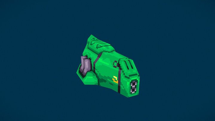 [Macross] Zentraedi Shuttle 3D Model