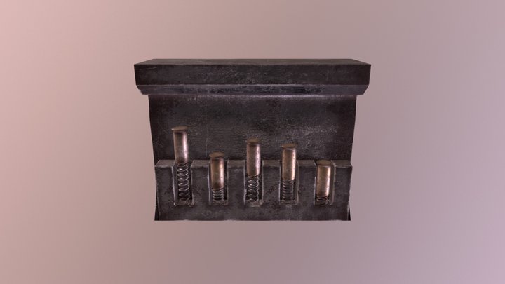 Lockpick middle 3D Model