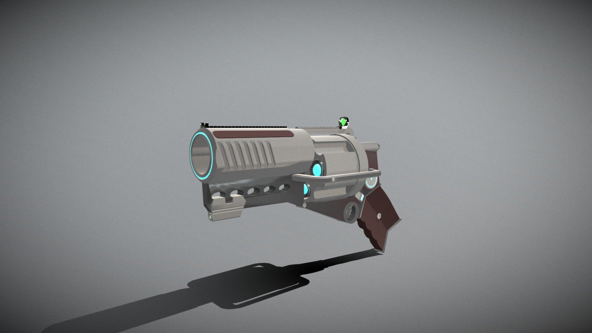 sci-fi revolver