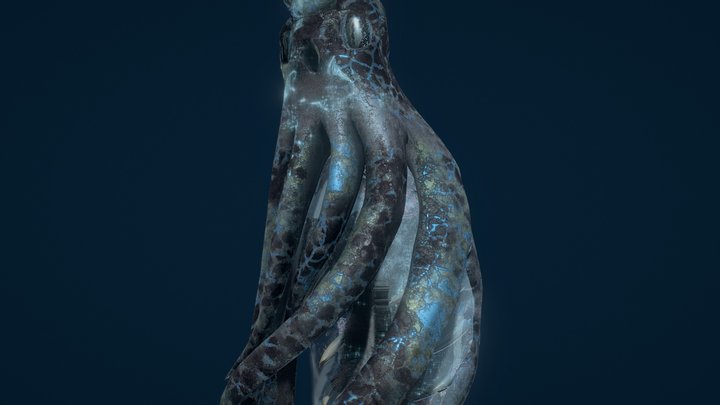 Ocean Creature 3D Model