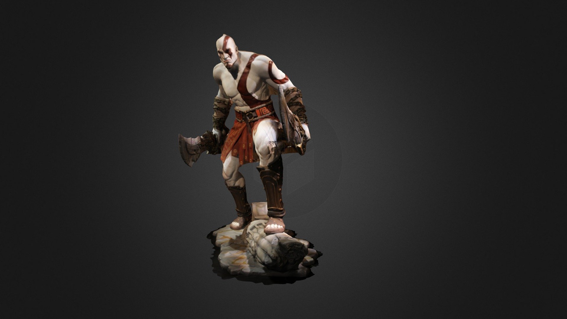 Kratos - (God Of War) - 3D model by Doctorikc [44e48c5] - Sketchfab