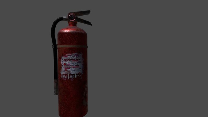 Fire Ext 3D Model