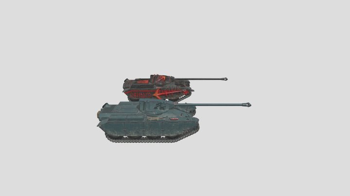 Char Mle. 75 – Gratis 3D-model STL