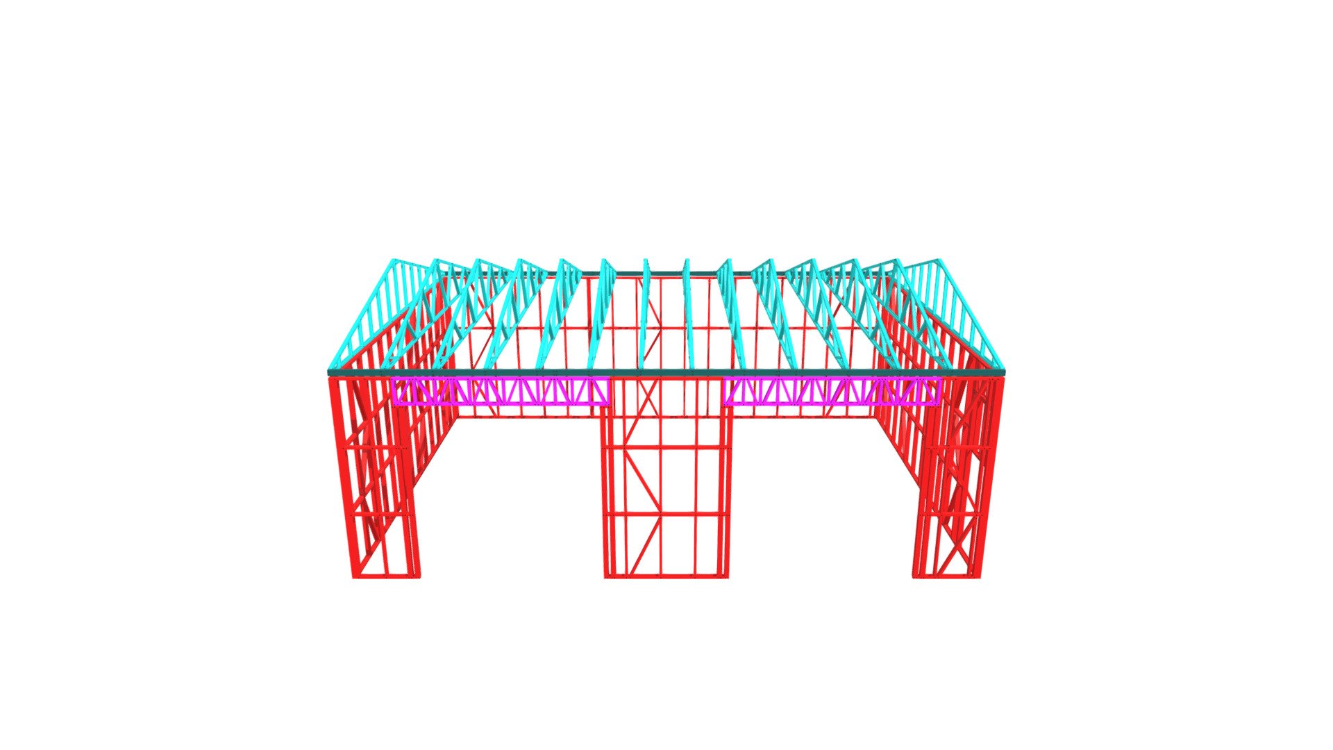 11m x 8m Shed (3.7m wall heights)