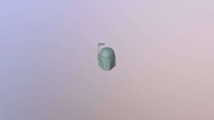 Boba Fett Helmet 3D Model
