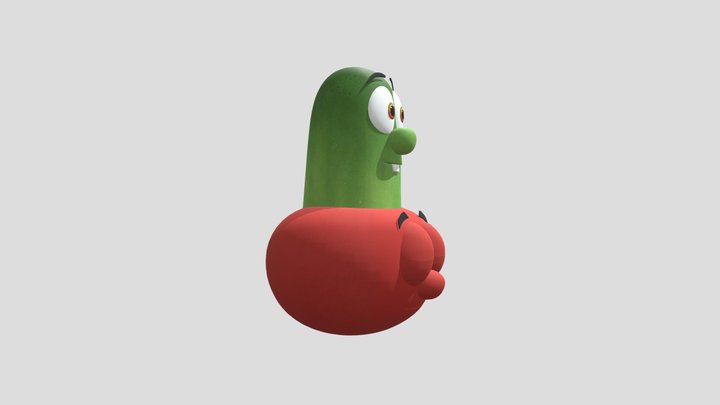Mobile - VeggieTales Digital Pop-up - Bob & Larr 3D Model