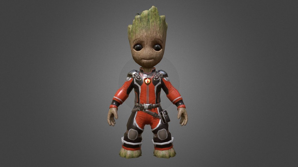 Baby Groot | Re-Edited Textures